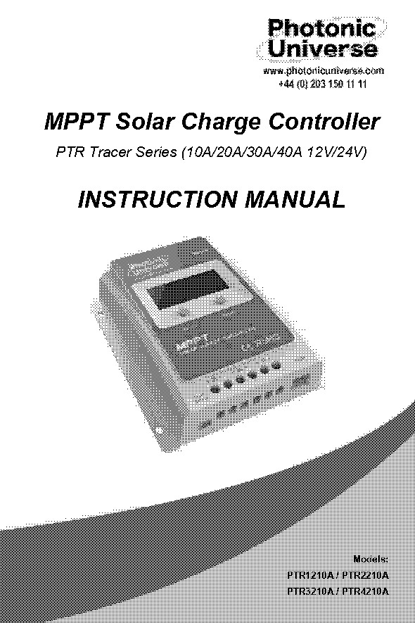 perfect suitor solar charge controller user manual pdf