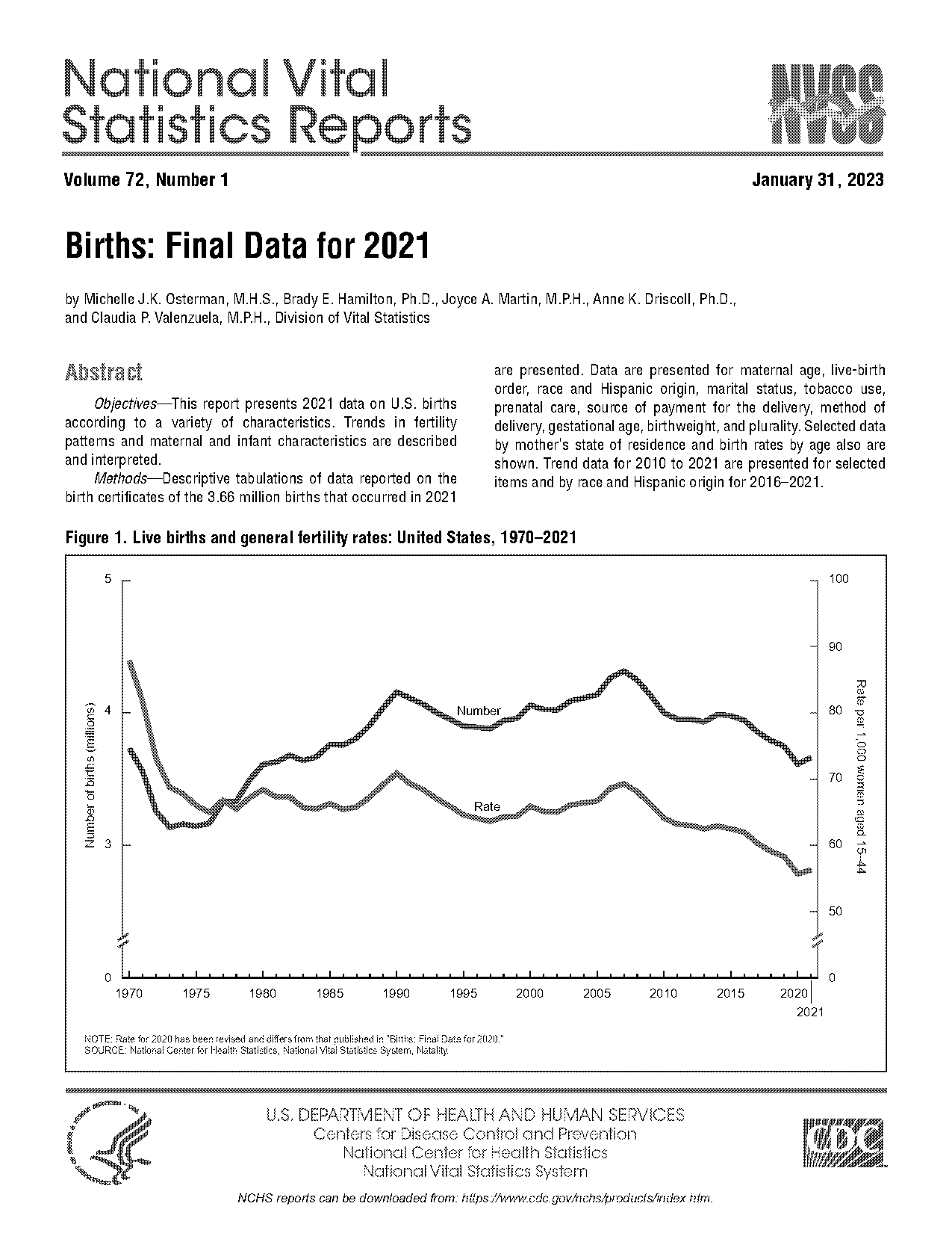 how reporting of birth certificate data