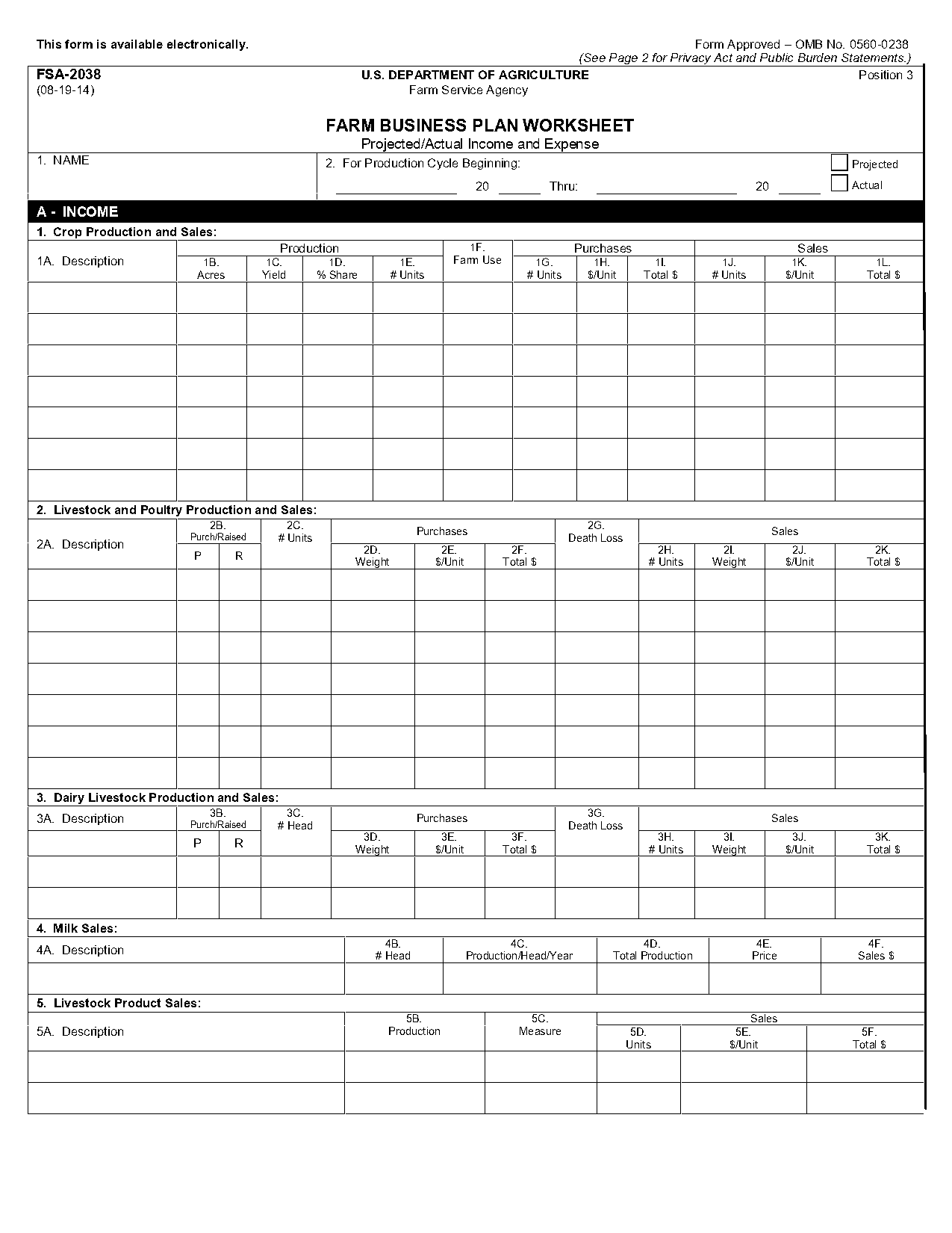 business plan budget spreadsheet