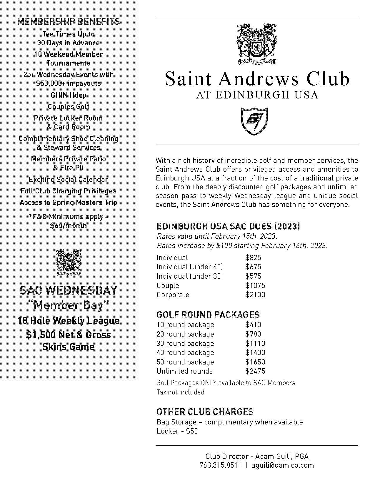 st andrews golf application