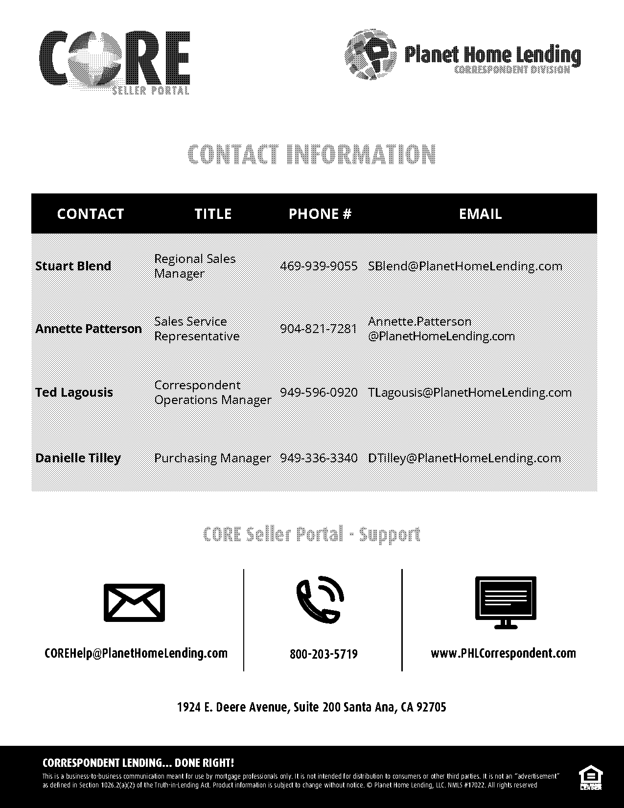 planet home mortgage login