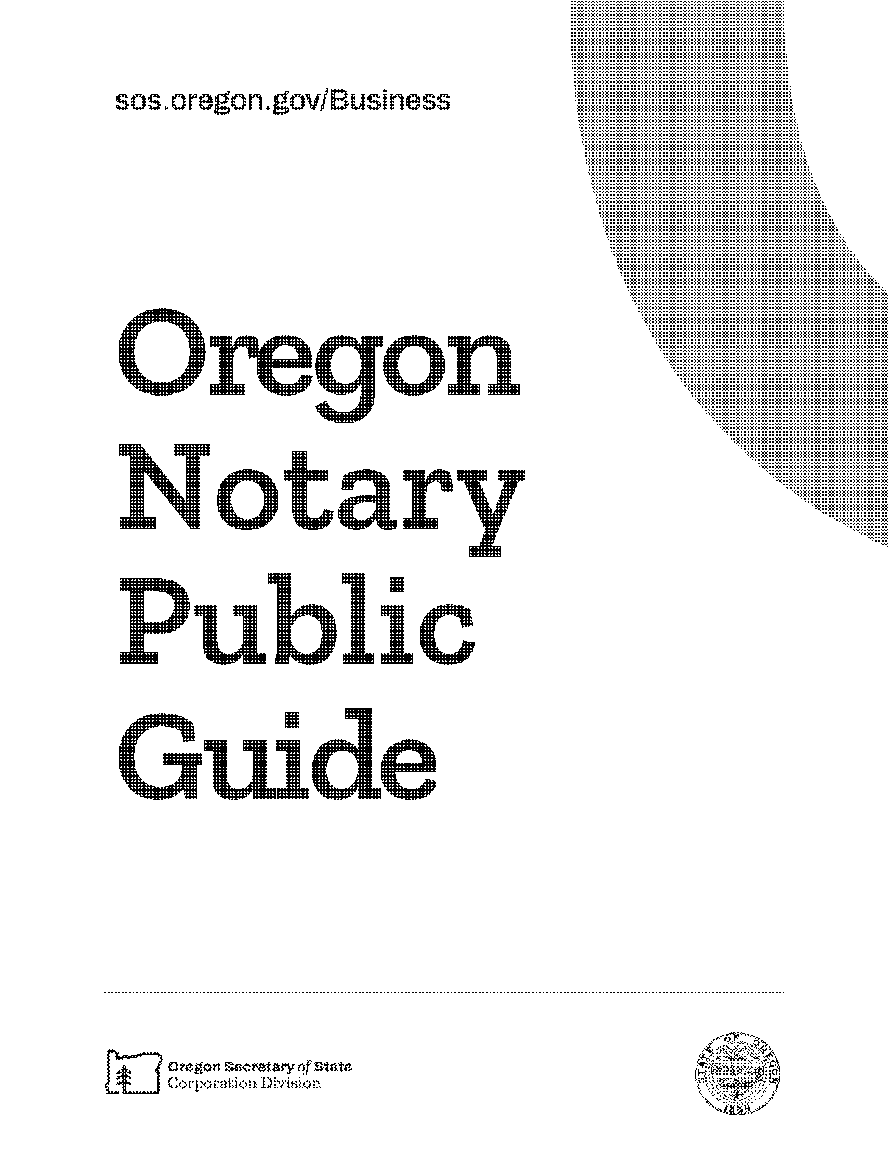 how do i find my oregon notary public commission number