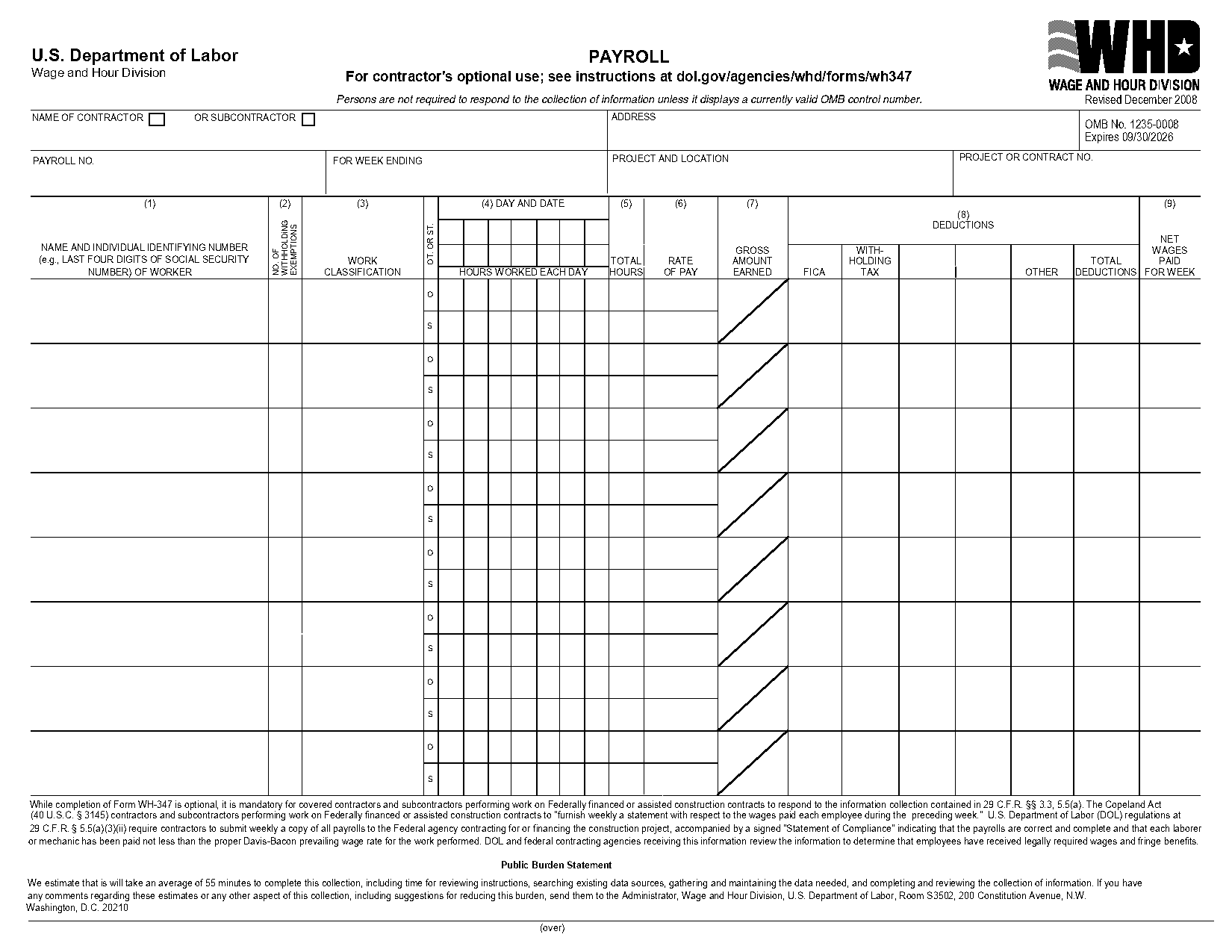 hourly weekly schedule template printable