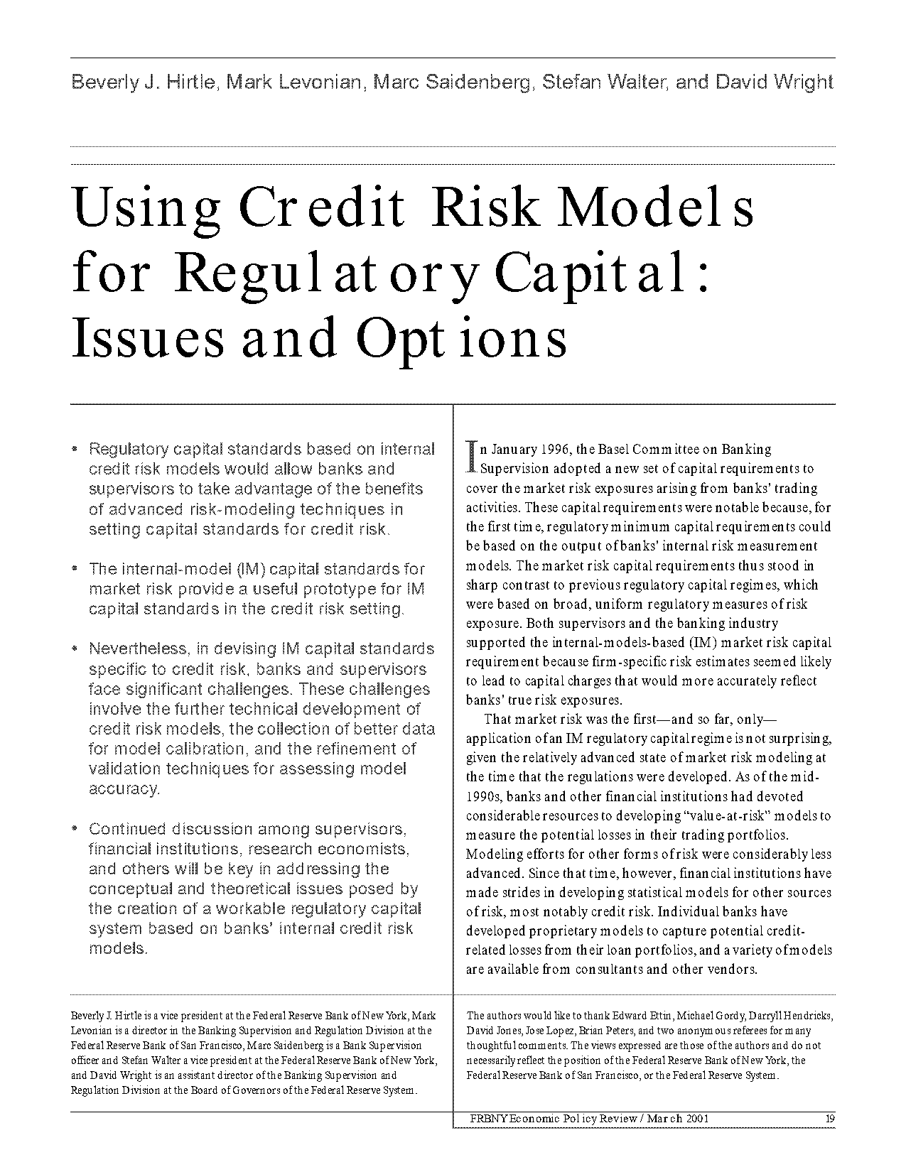 credit risk modelling current practices and applications