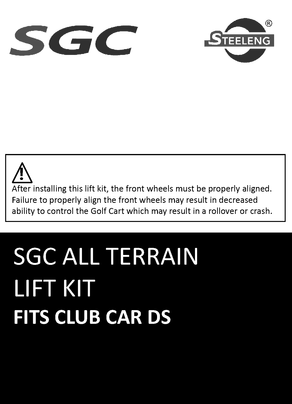 golf cart lift kit instructions