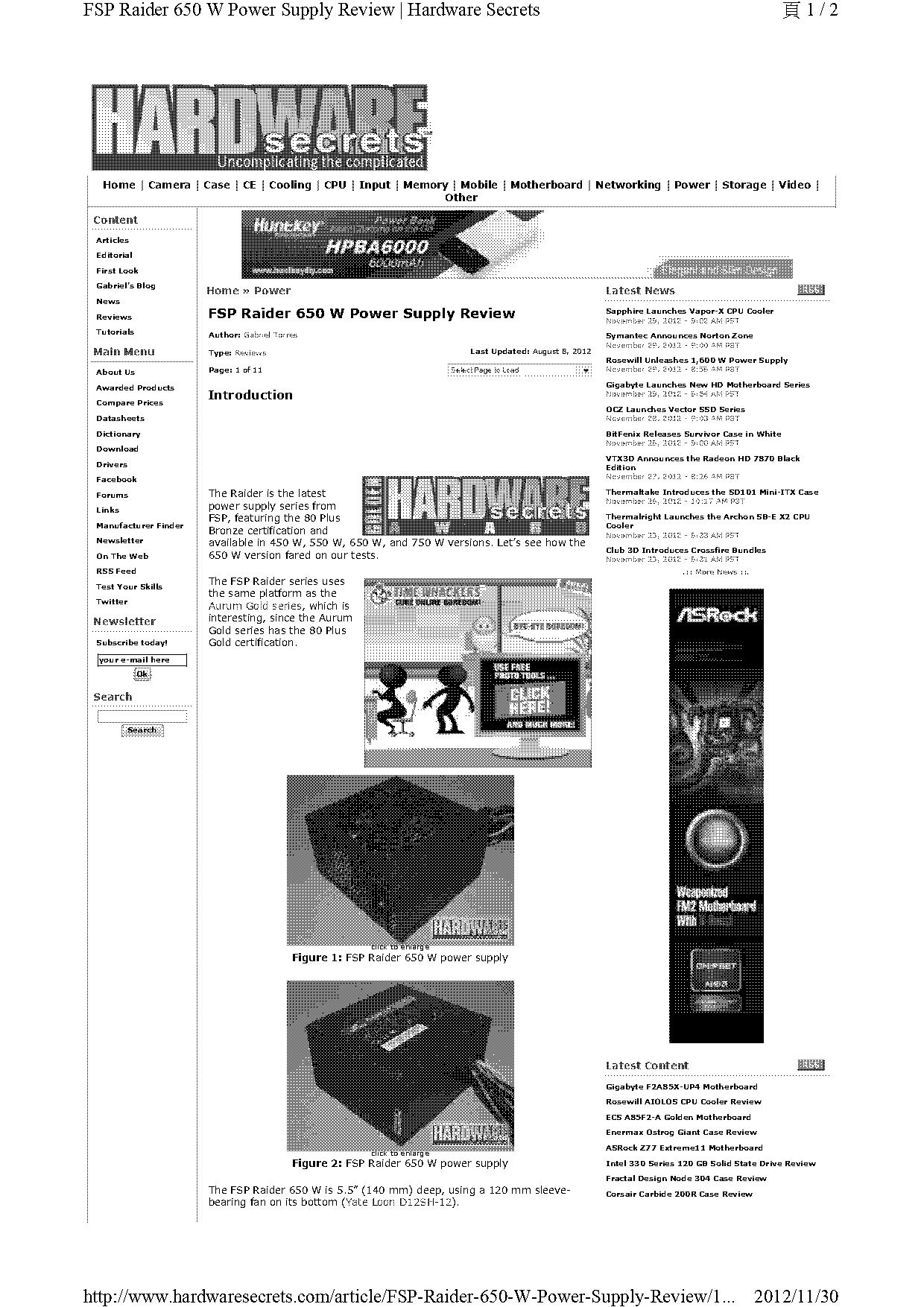 kingwin power supply tester instructions