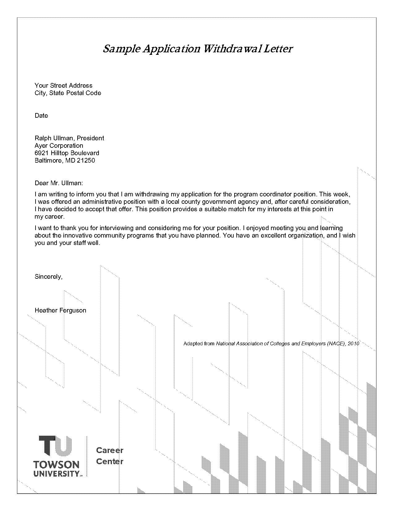 resignation withdrawal letter sample pdf