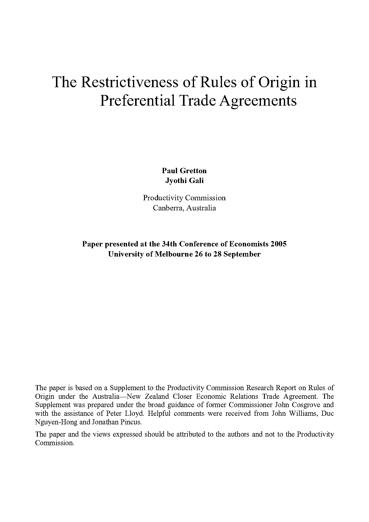 australia us free trade agreement rules of origin