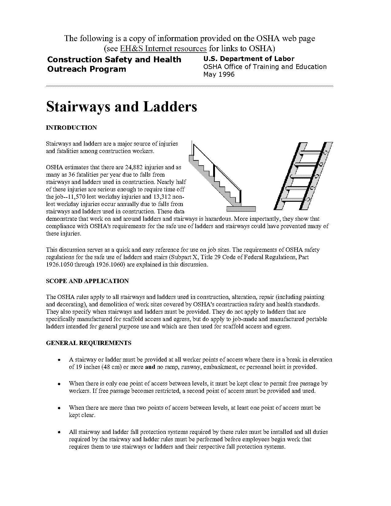 osha stair landing height requirements