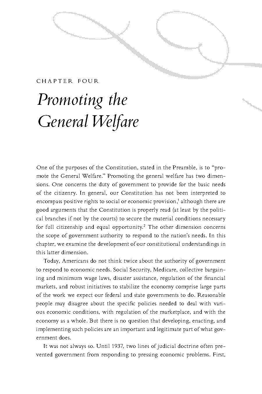 meaning of promote the general welfare in the preamble