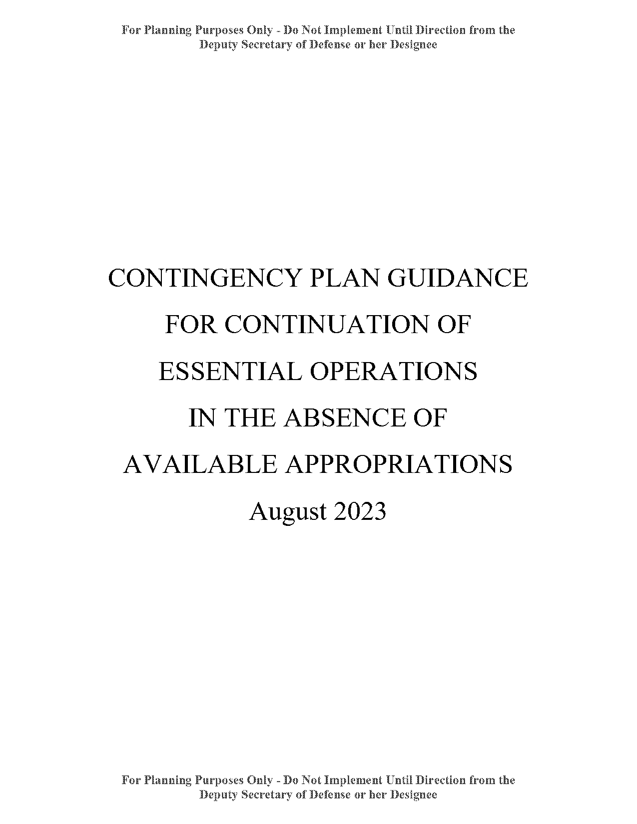 dod funding house contract