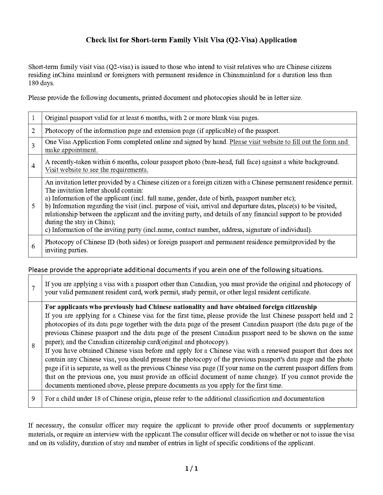 uk short term visa checklist