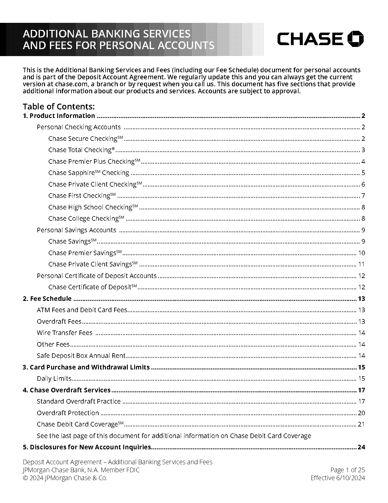 chase print bank statements