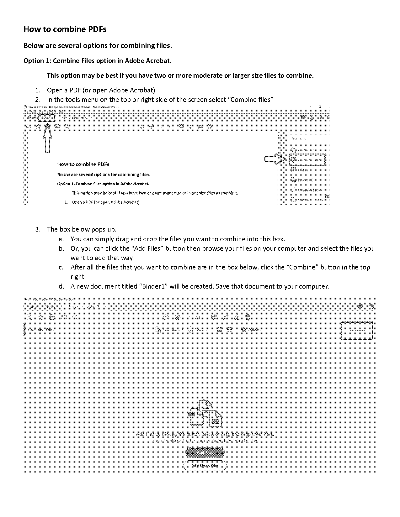 combine sheets in pdf