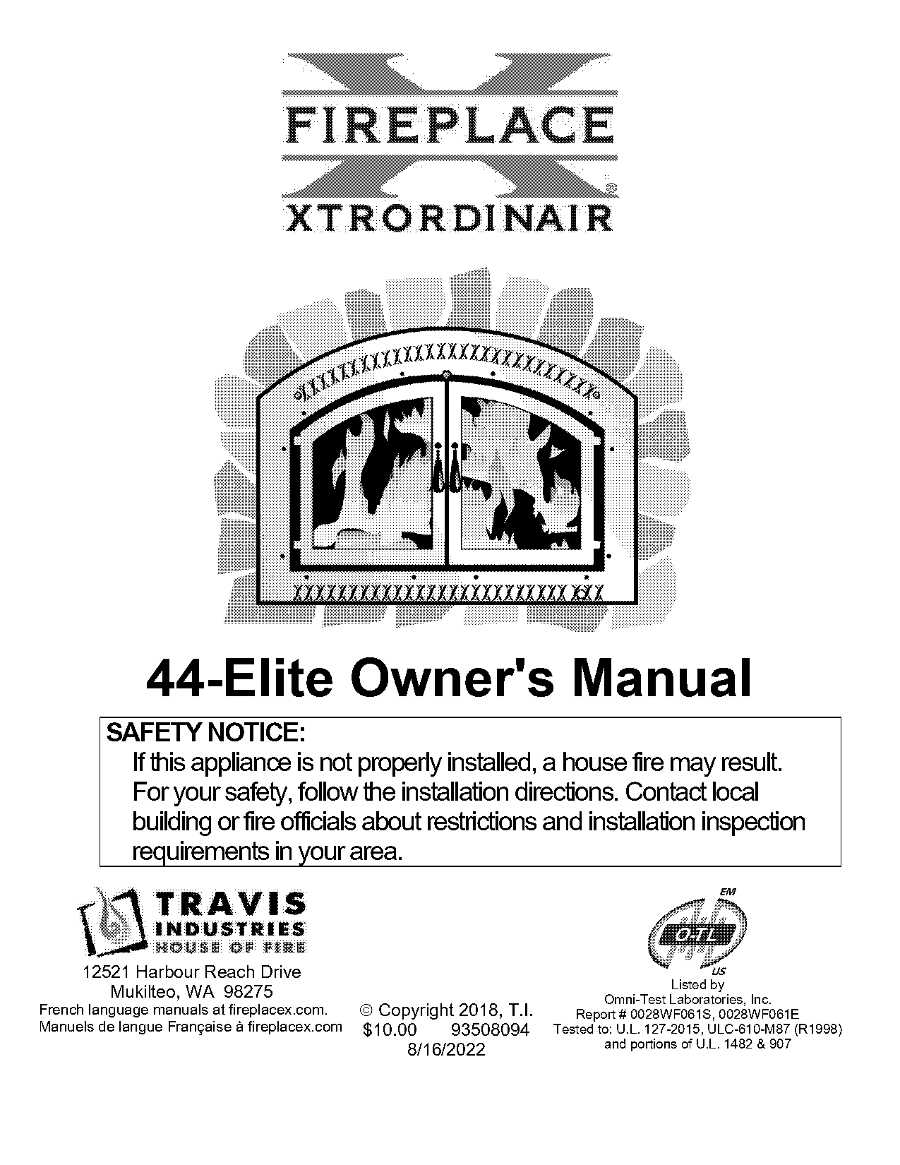 omni control commercial elite manual