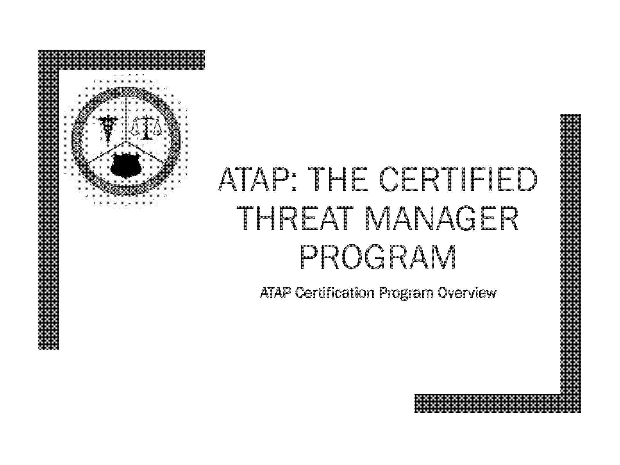 certified threat manager certification