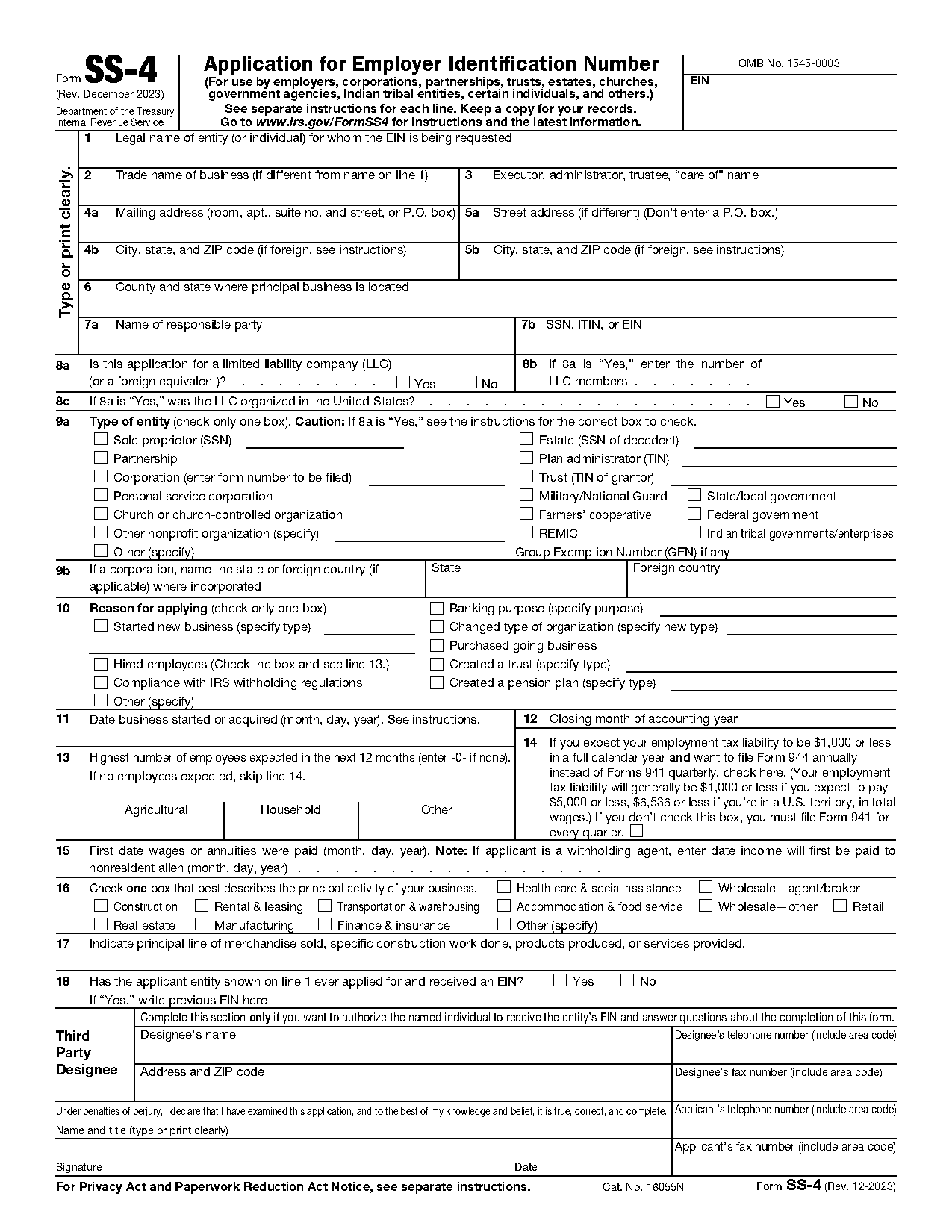 fill out form banking