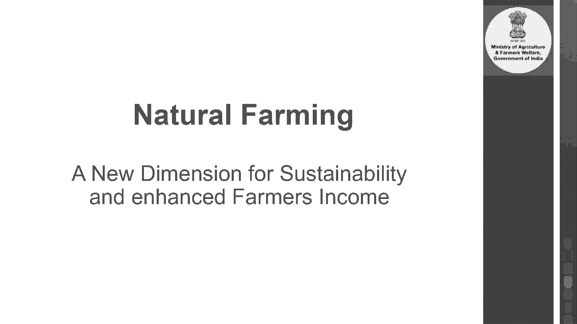 organic certification in india ppt