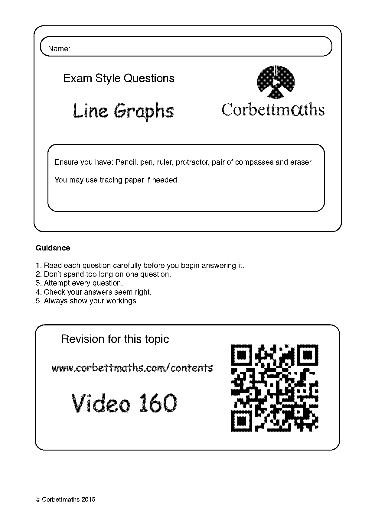 drawing and interpreting line graphs worksheet