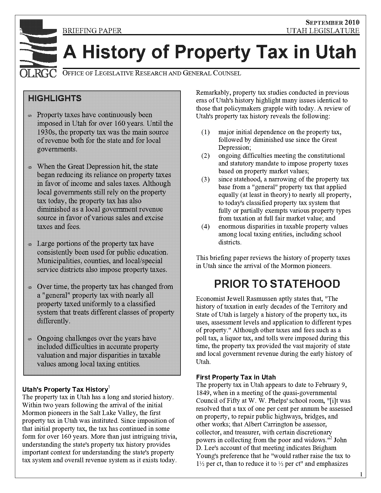 how long has tax act been around