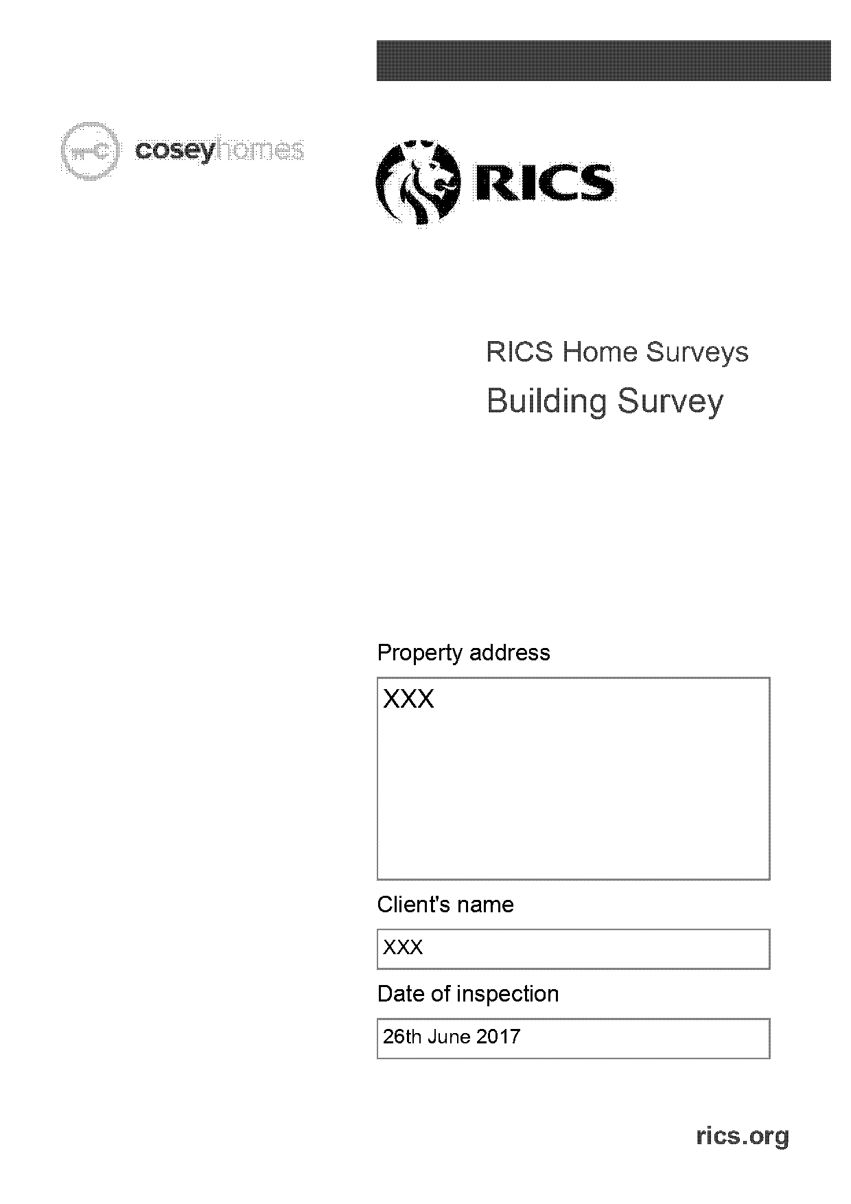 rics building survey sample report