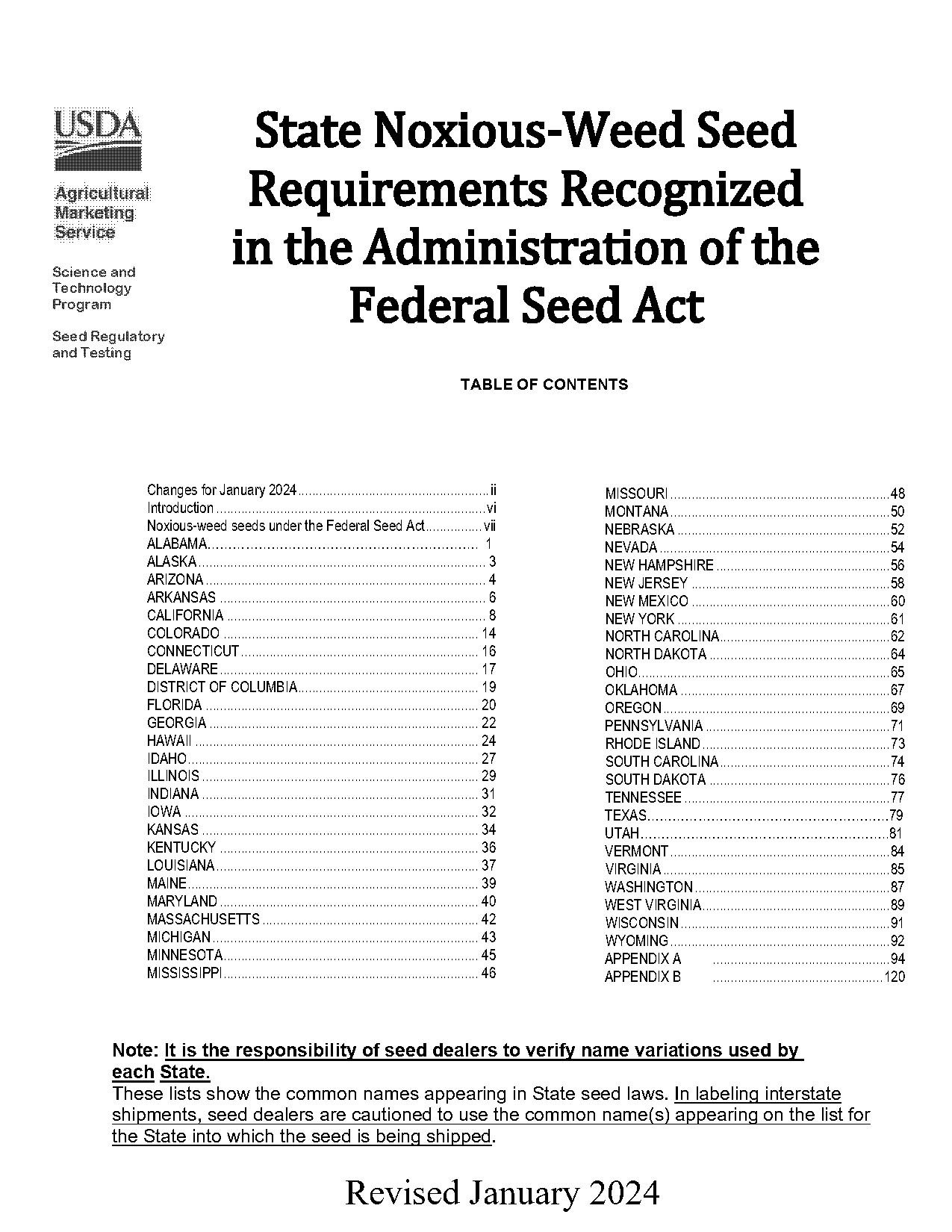 declared noxious weed definition