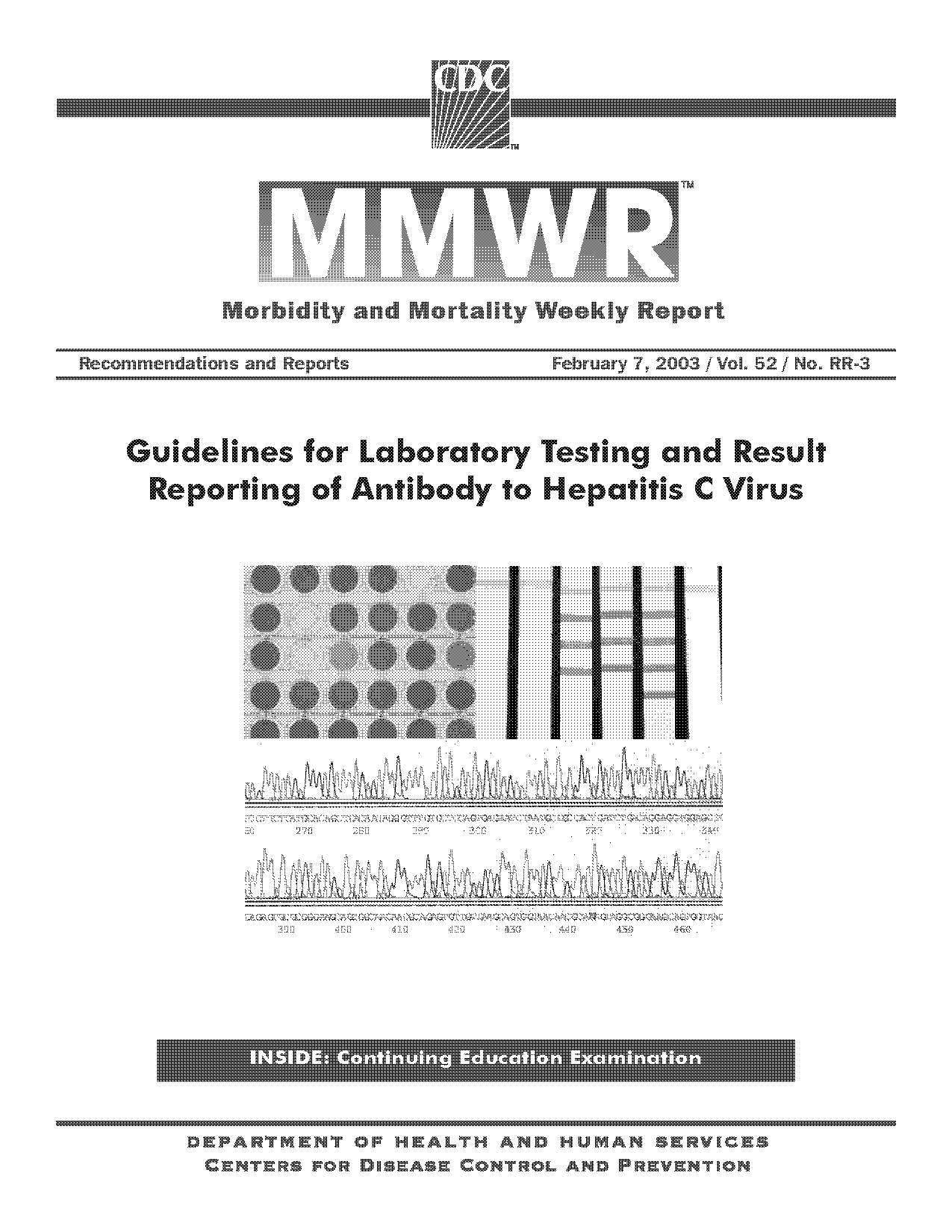 elisa antibody test lab report