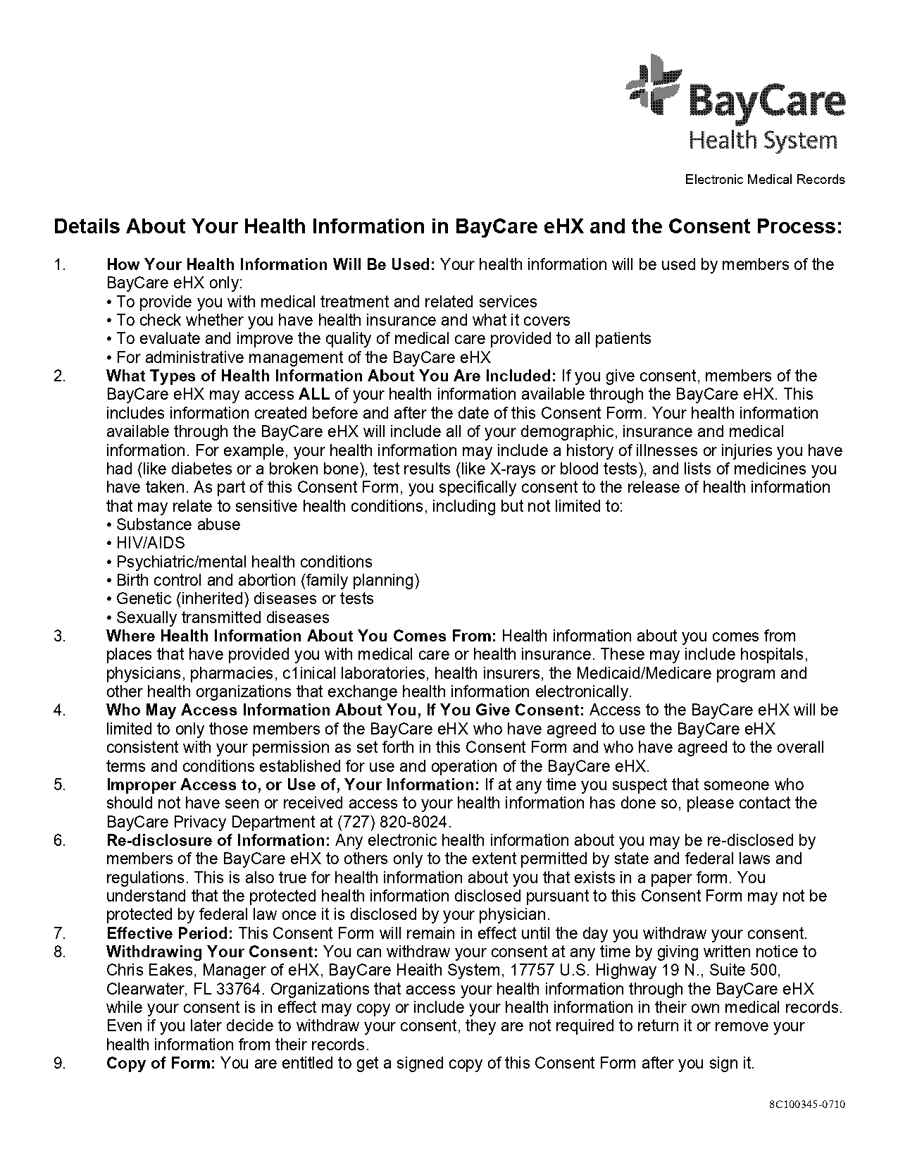 bay care tampa birhting plan