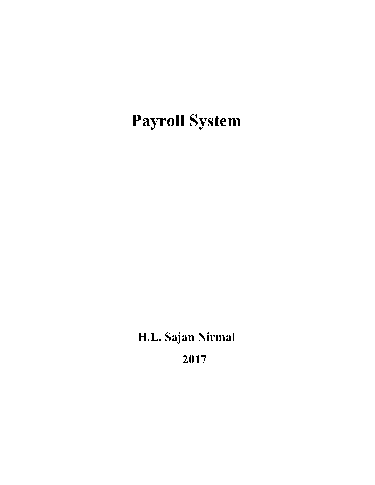 payroll system thesis documentation pdf