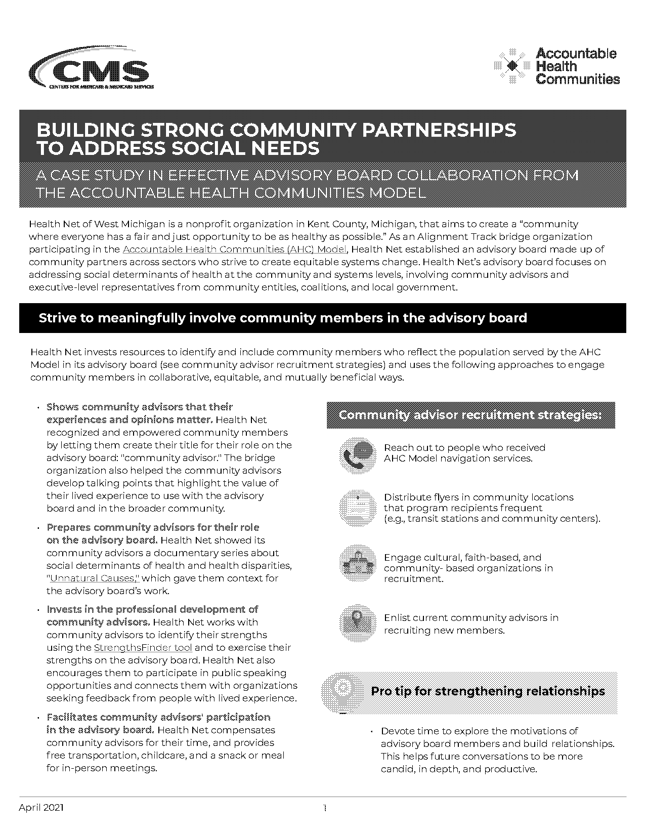 health case study sample