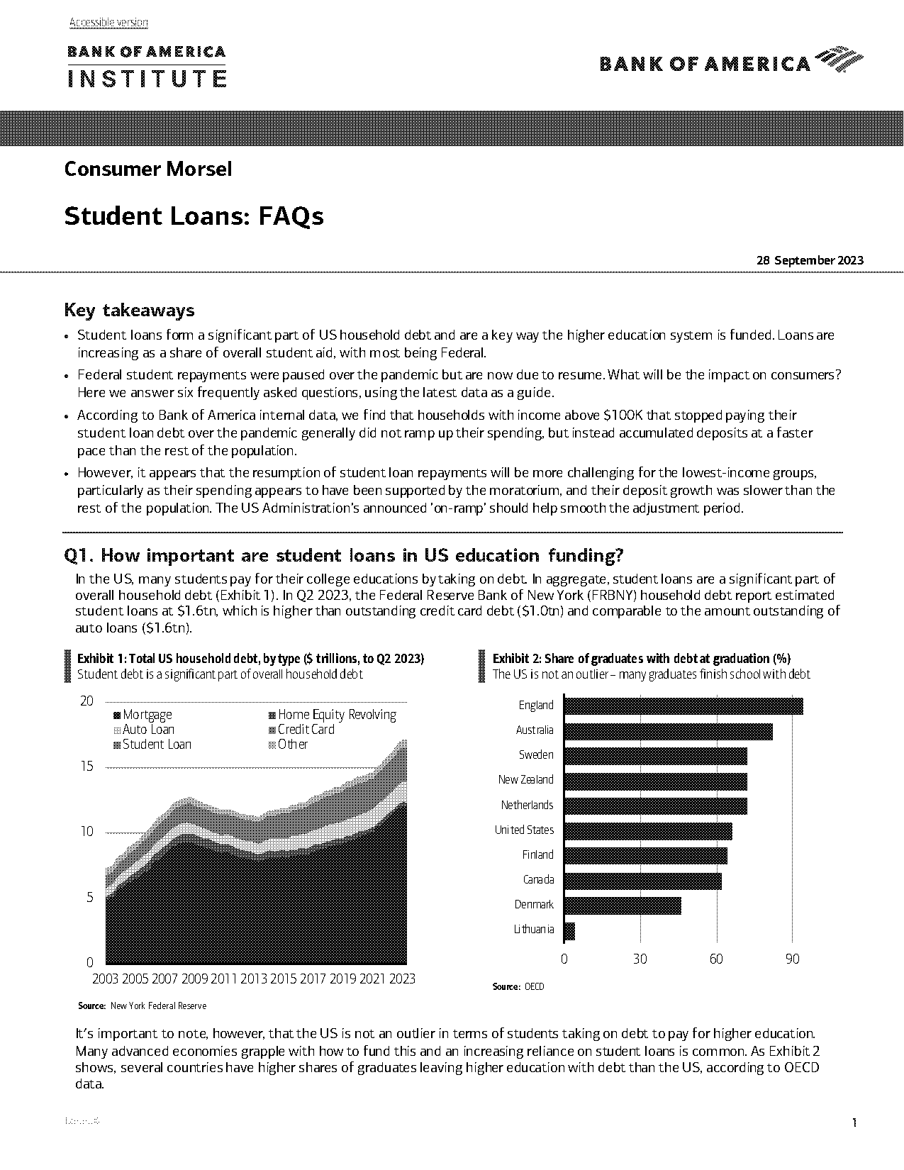 bank of america stop reporting to credit bureau