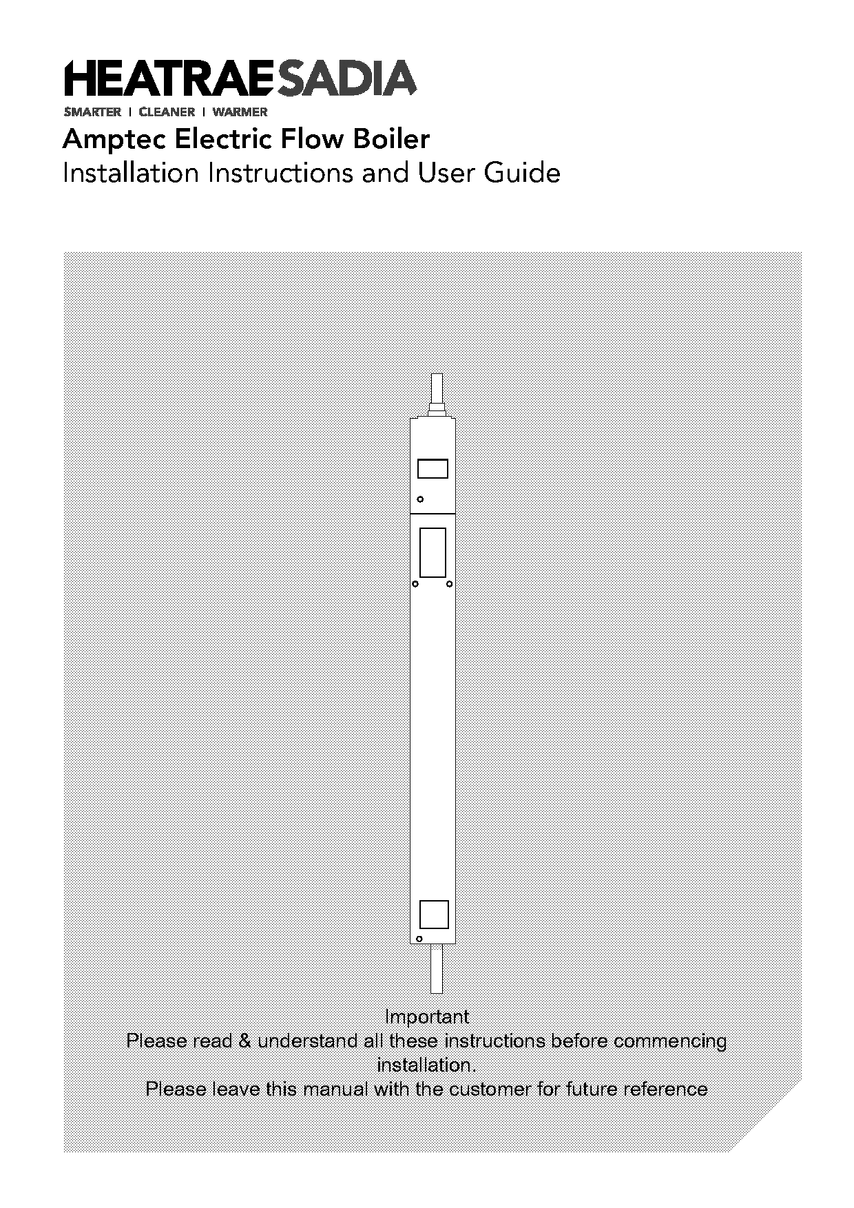 santon premier heat electric boiler manual