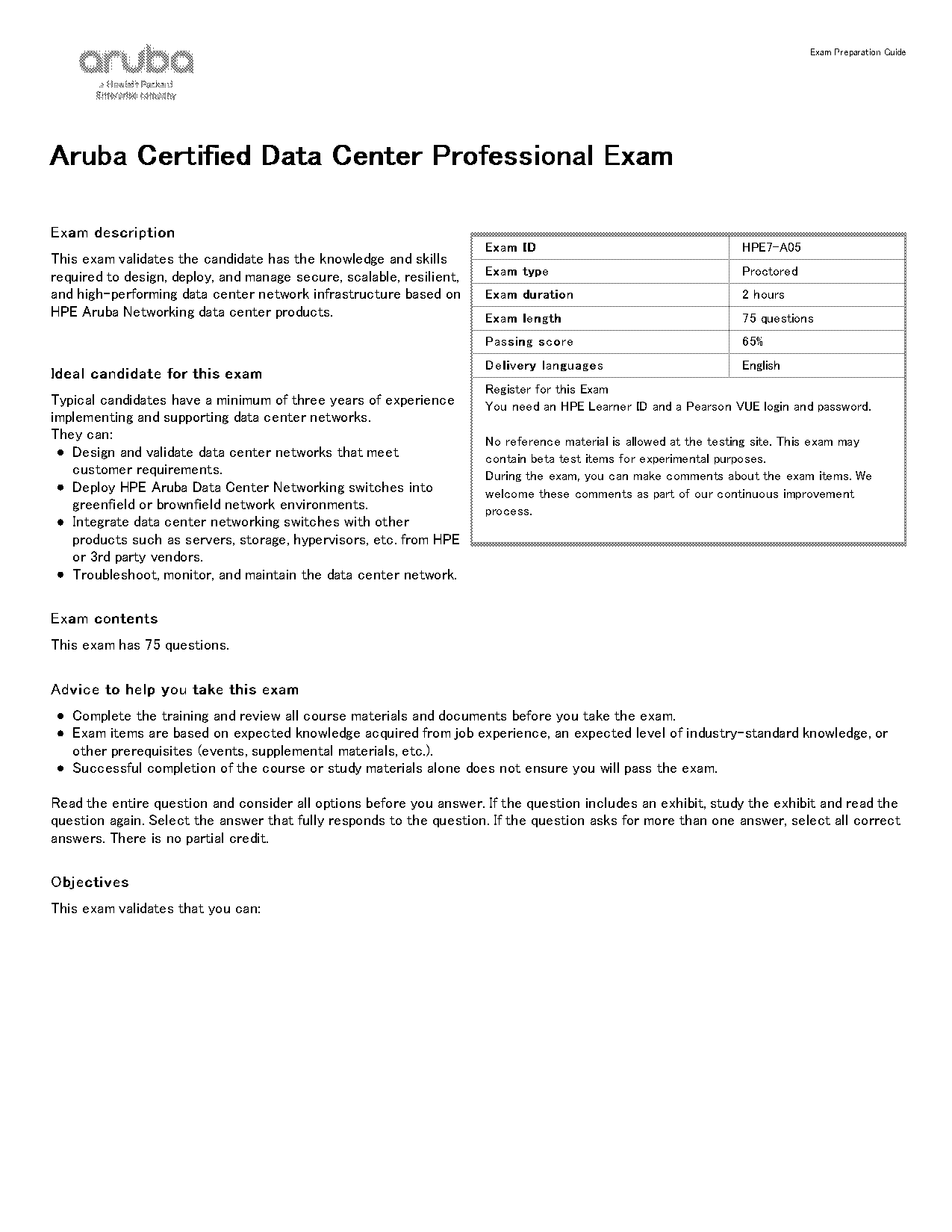 certified data center professional study guide