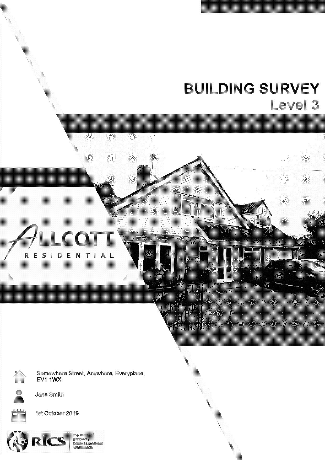 rics building survey sample report