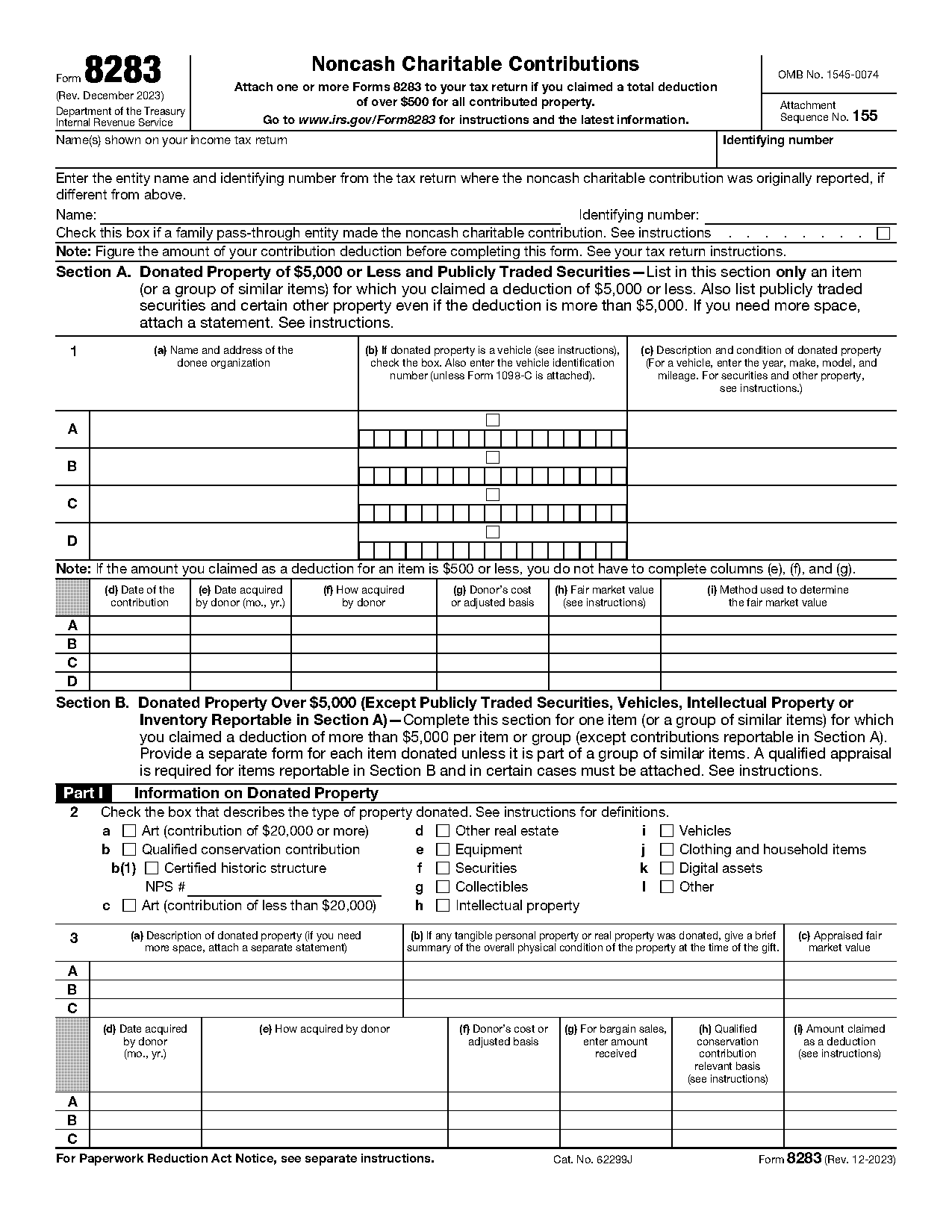 charitable donation template for word