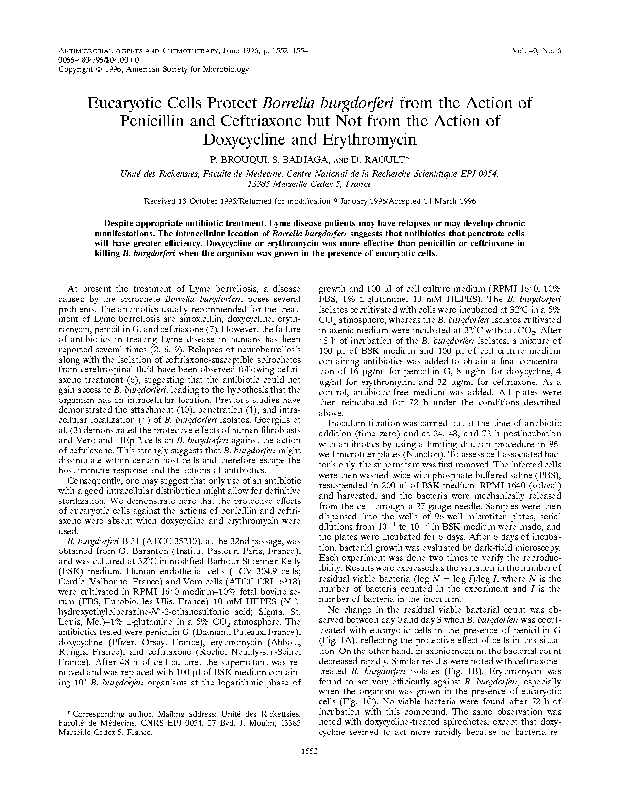 borrelia burgdorferi obligate or facultative