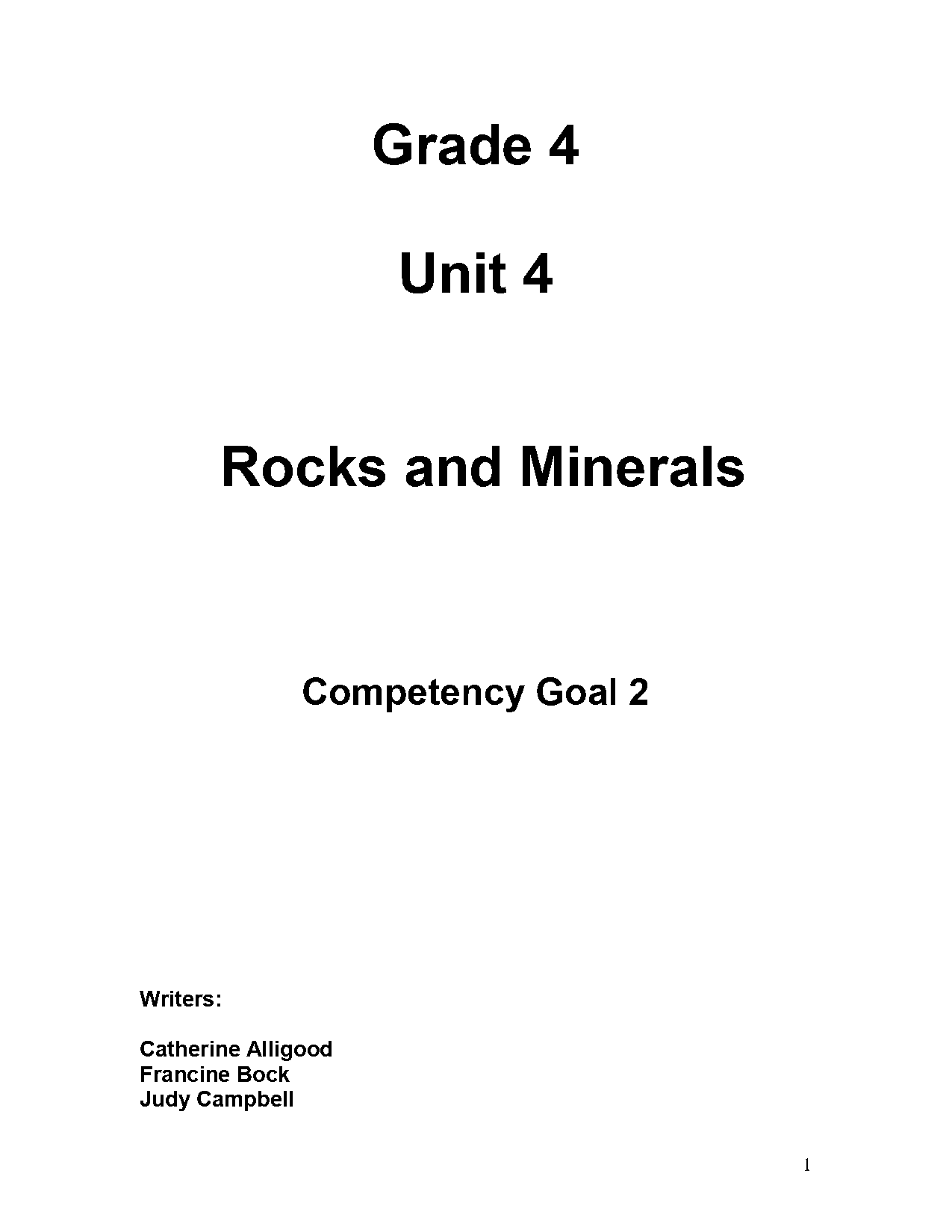 common use of ricks and minerals data table