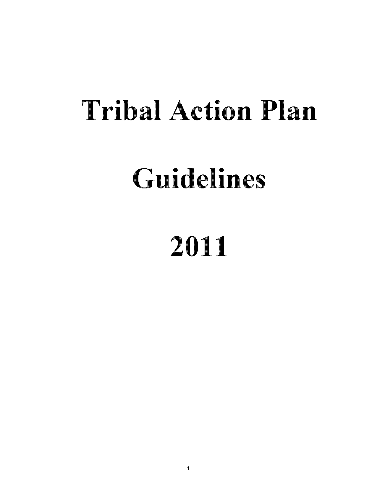 action plan guidelines in a strategic plan