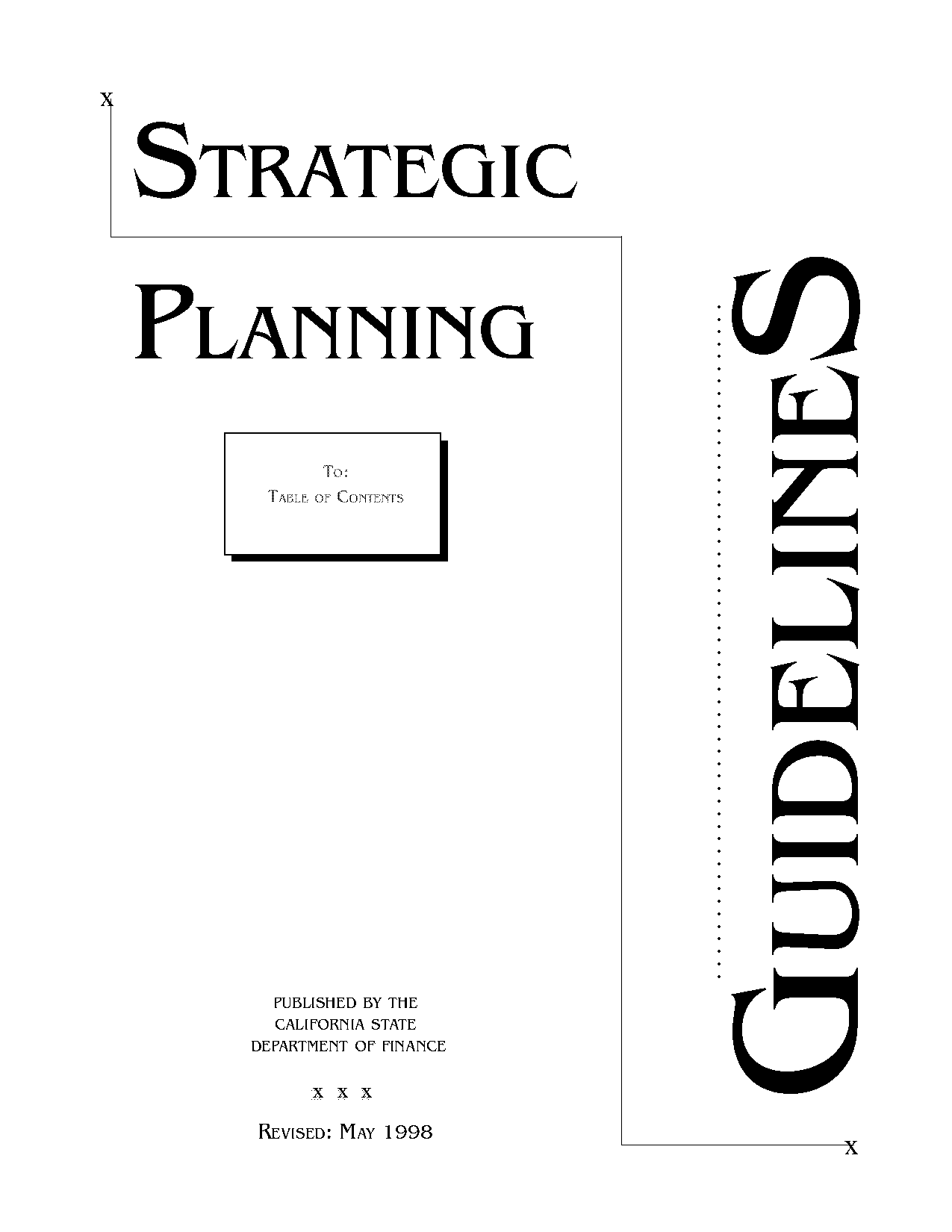 action plan guidelines in a strategic plan