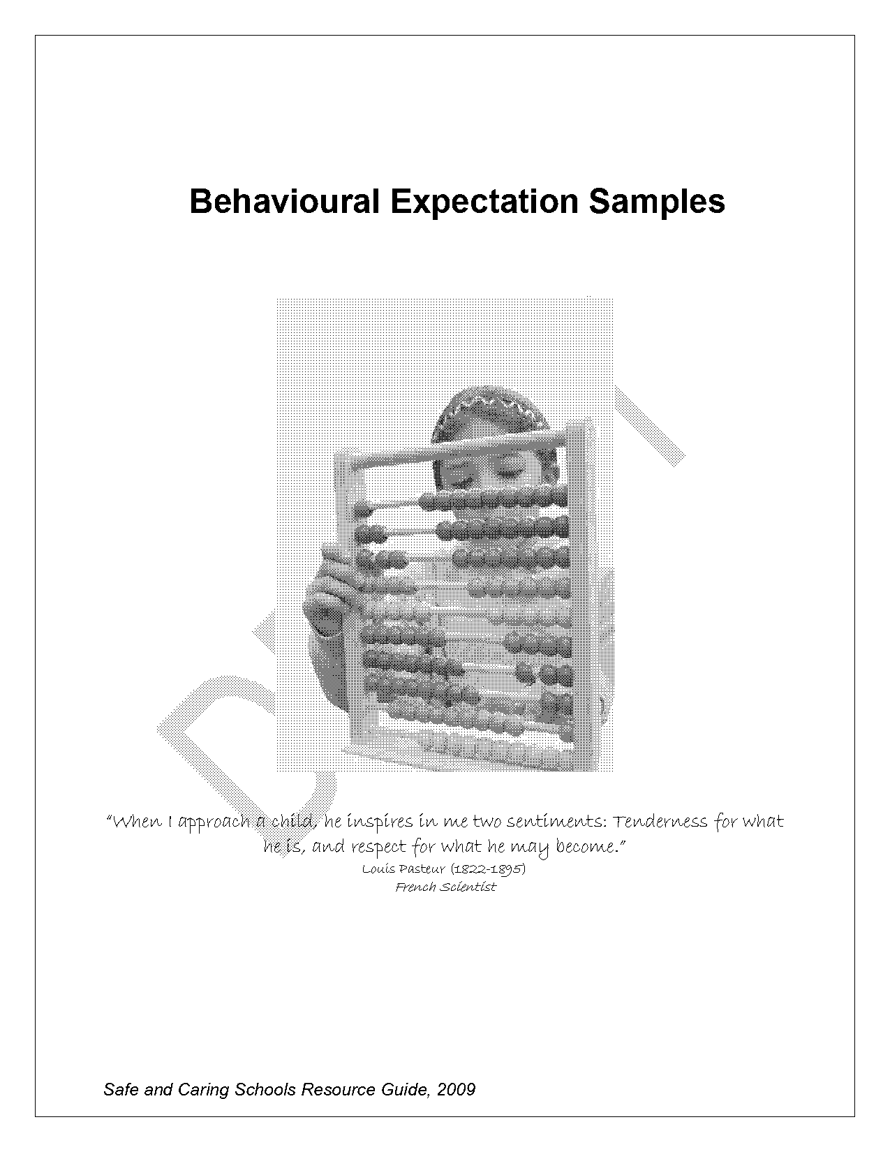 free expected and unexpected behaviors worksheets