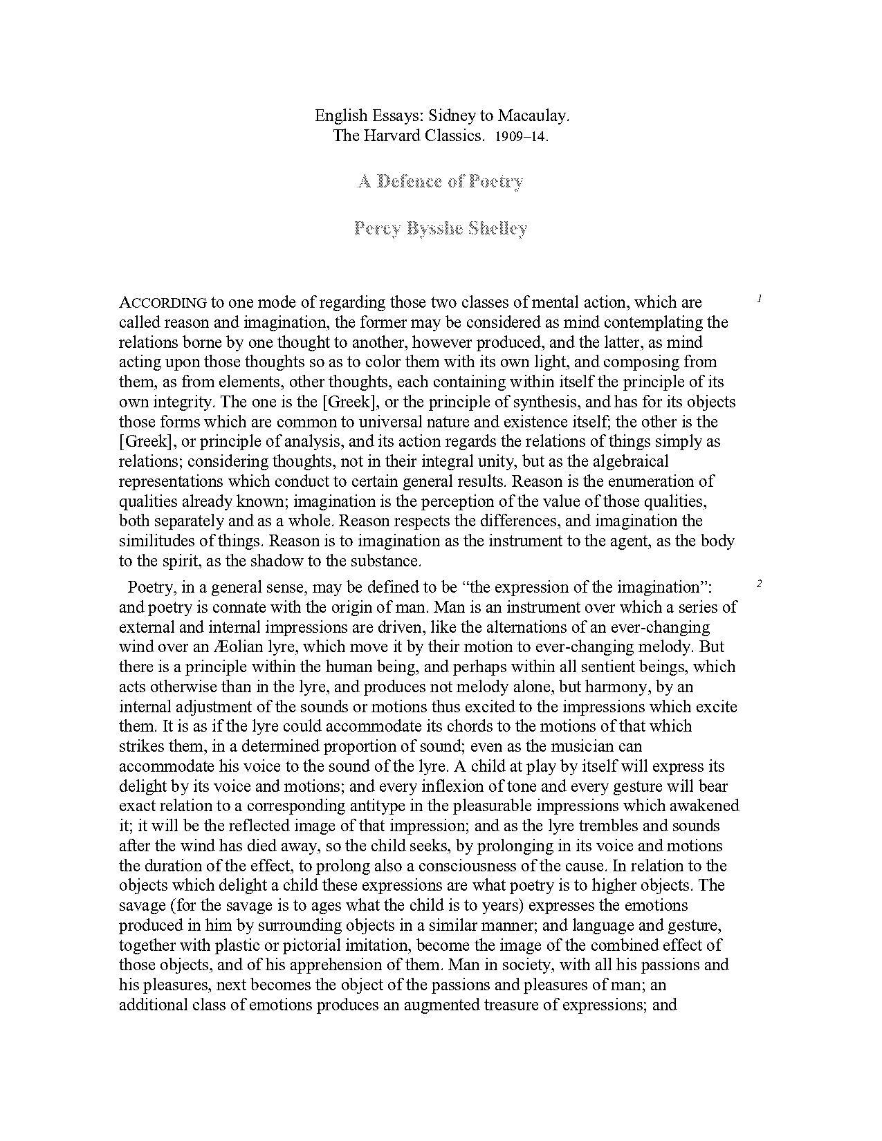 an apology for poetry original text pdf