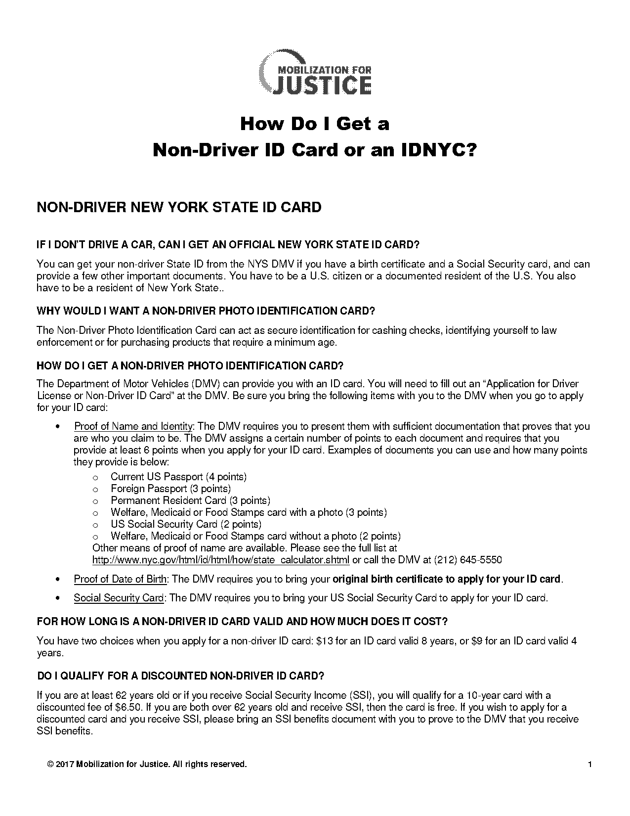 dmv nyc id requirements