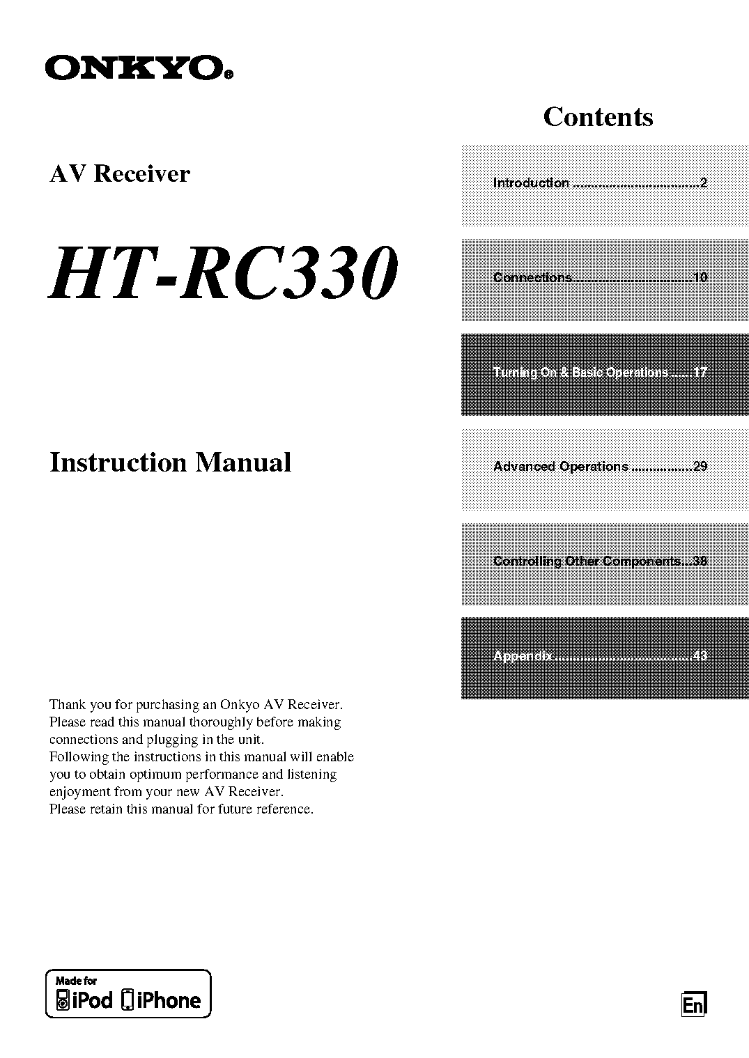 connect studio monitors to onkyo receiver