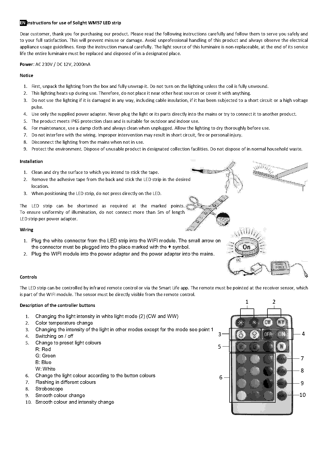 daybetter led lights instructions