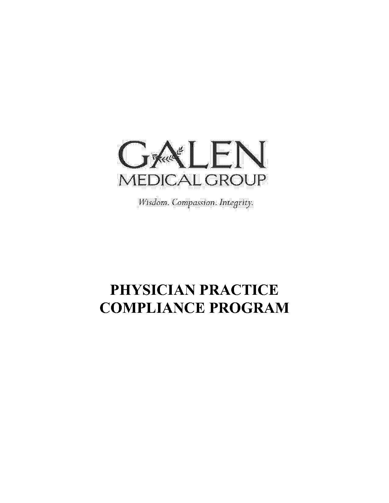 requirements for a physician office medical coding compliance plan