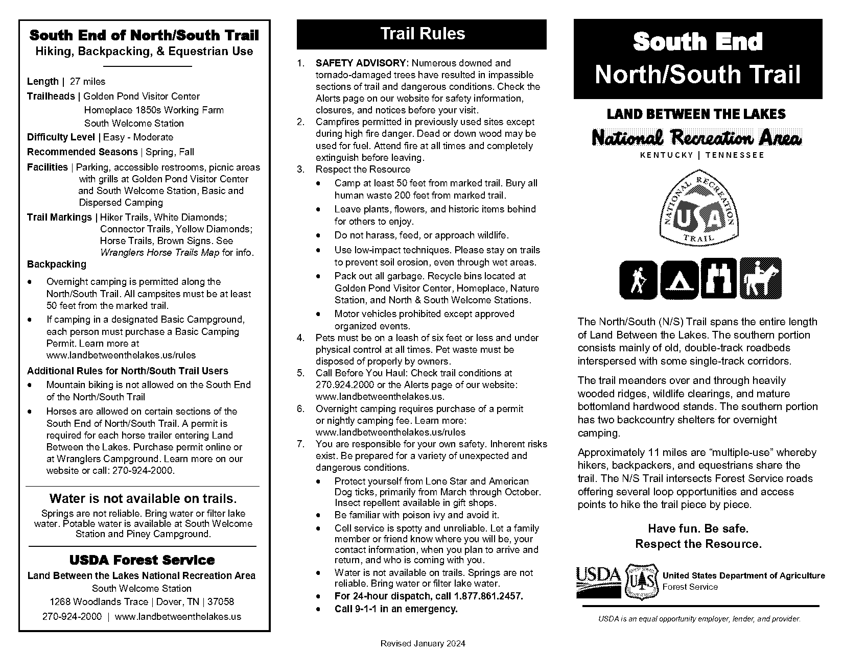 north south lake camping directions