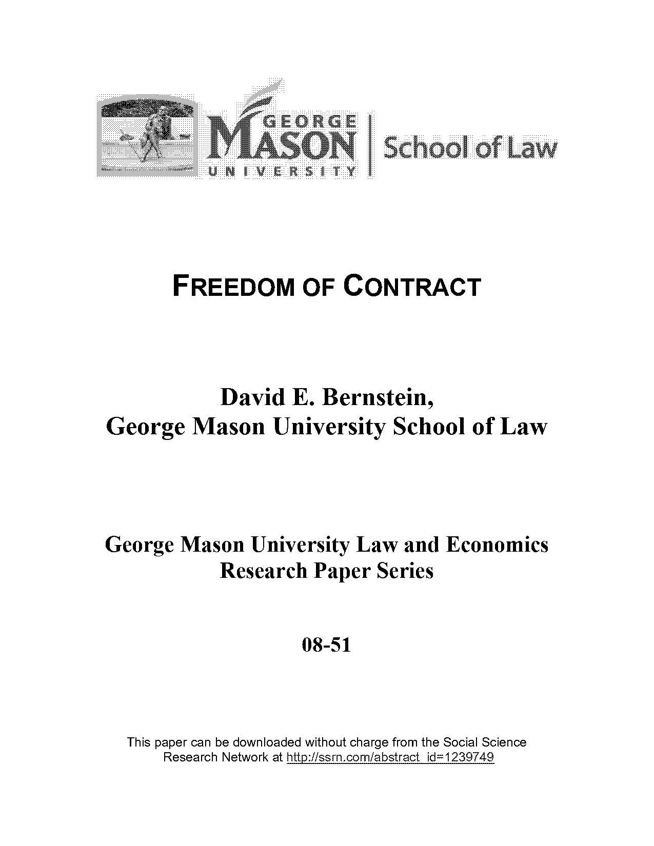 right to contract meaning