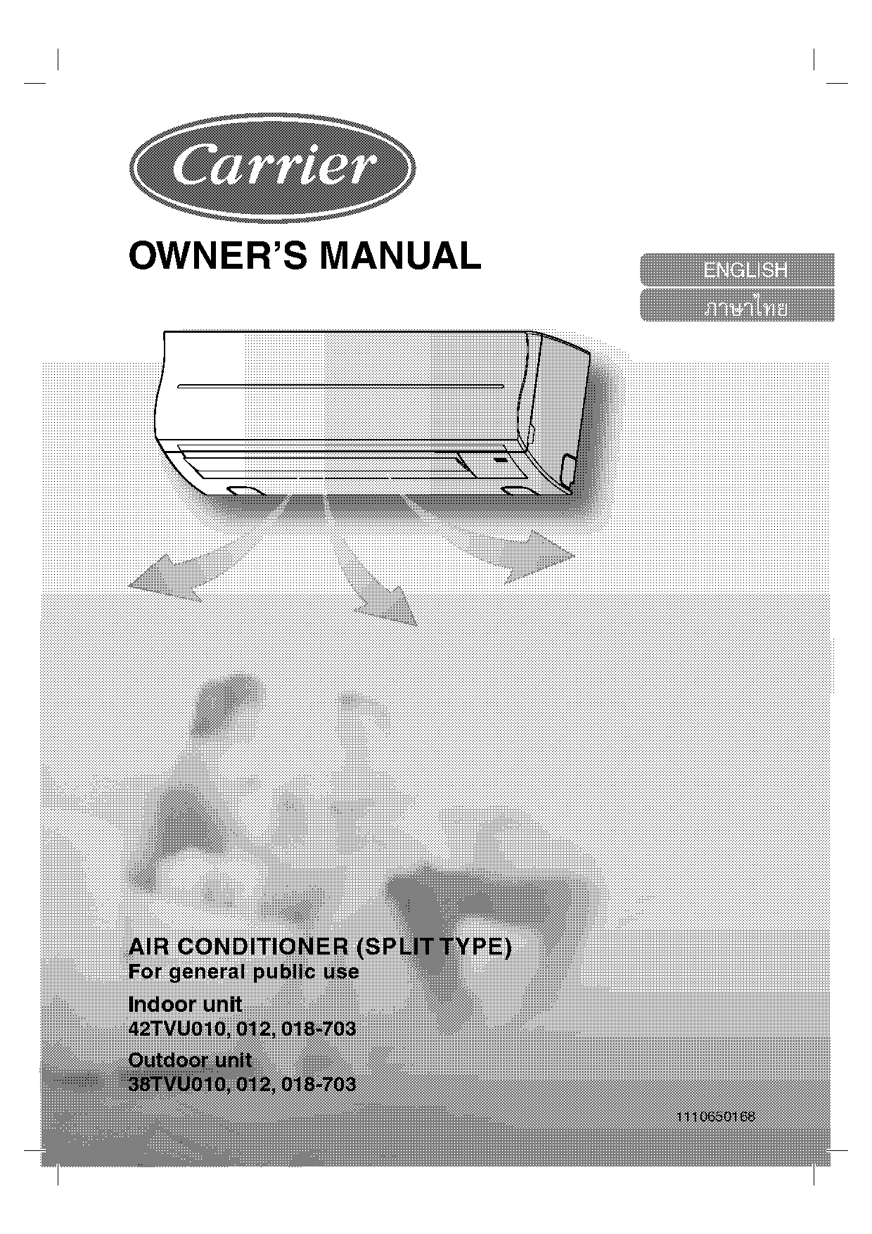 carrier split air conditioner service manual