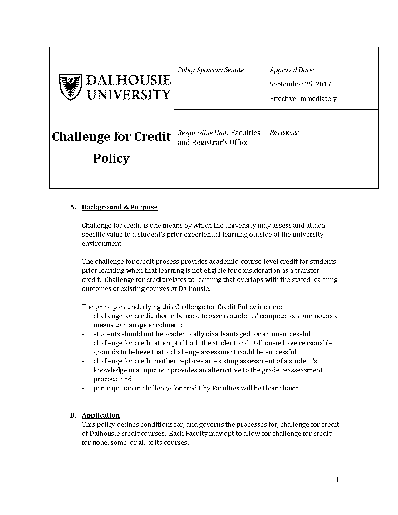 dalhousie university transcript address