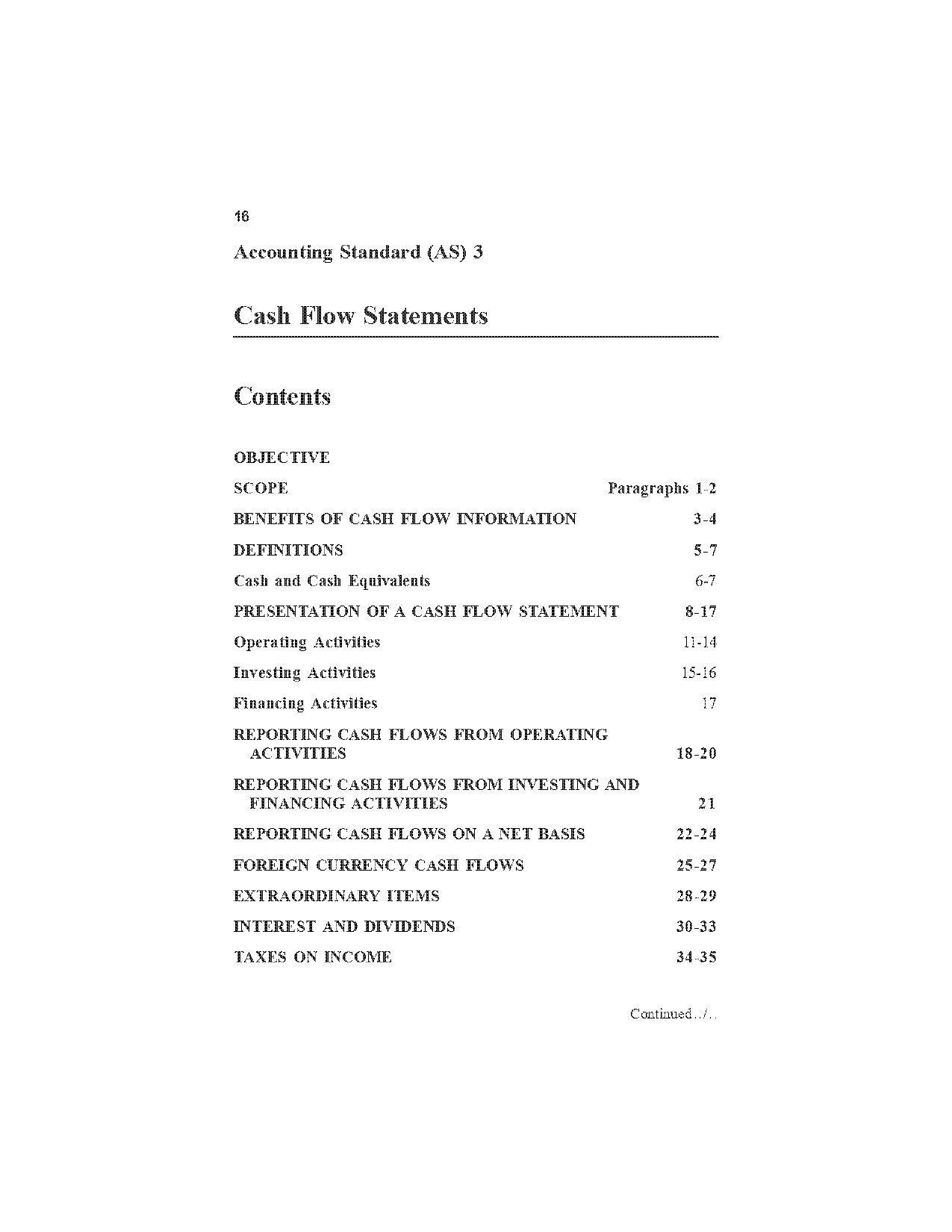 debenture interest in cash flow statement